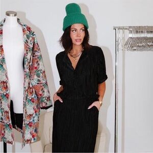 Dressed in LALA Black Dress